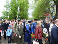 Празднование  Дня Победы. 9 мая 2009 года.