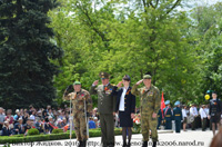 Празднование  Дня Победы. 9 мая 2016 года.