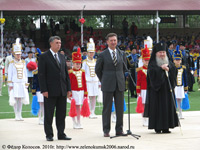 Губернатор В.Гаевский и архиепископ Феофан