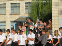 Первый звонок в школе № 13 г Зеленокумск 2010 г