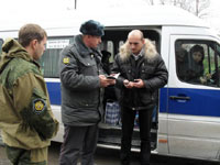 Улицы Зеленокумска уже патрулируют милицейско-казацкие наряды