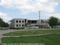 Строительство спорткомплекса в Зеленокумске 2012. 