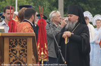  Зеленокумск. Освящение моста епископом Гедеоном.2013. 