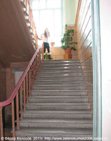 Дом Кащенко. Лестница. Зеленокумск. Фото 2011 г.