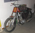 Мотоцикл, зеленокумский музей 