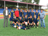 Футбольная команда ФК Зеленокумск юноши 2010 г