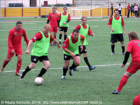 Футбольный матч между командами г. Зеленокумск - с. Кугульта (ветераны)
