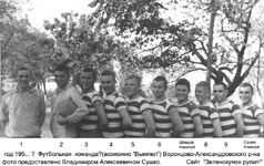 Футбольная команда с Воронцово-Александровское 195... год